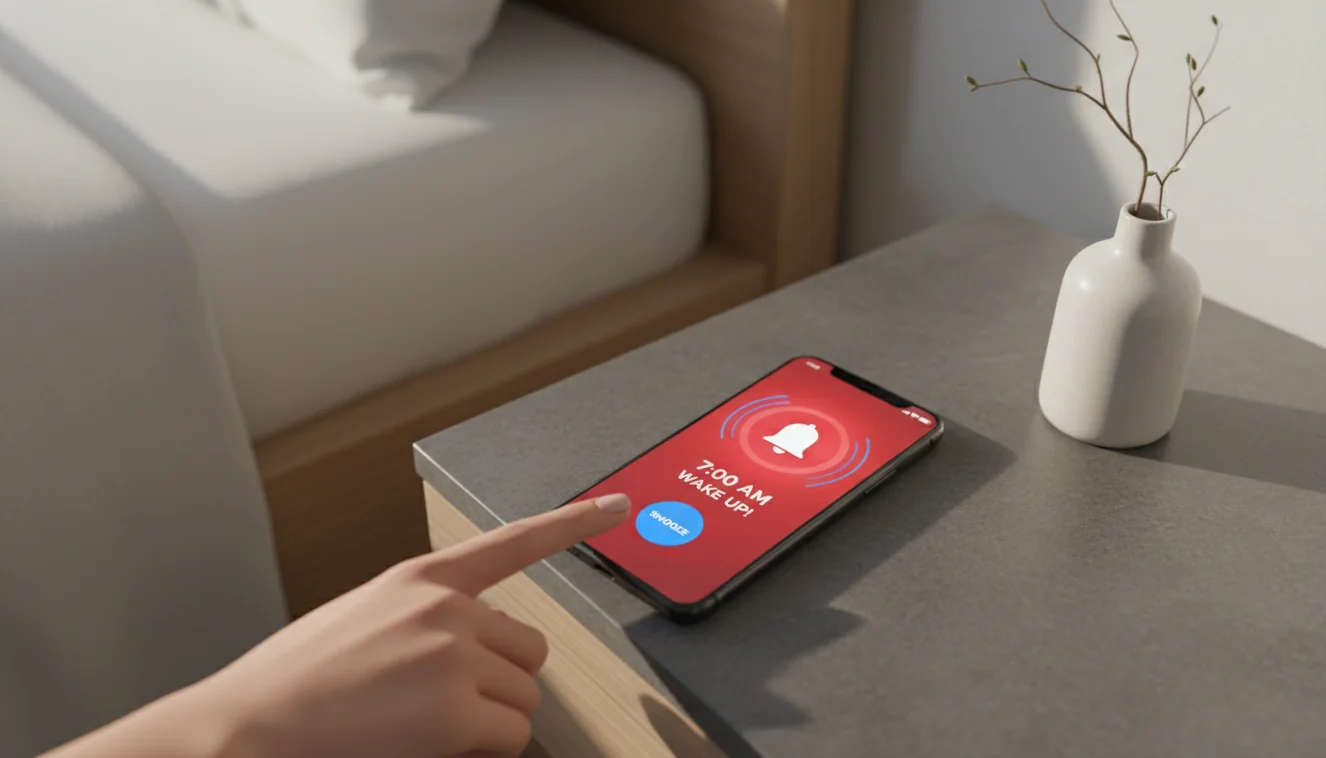 Loud alarm clock app for heavy sleepers with mission-based wake-up