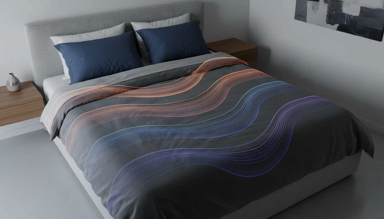 Nightly sleep phases abstract